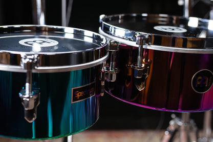 MEINL Percussion Spectrum Series Drummer Mini Timbales 8" + 10"