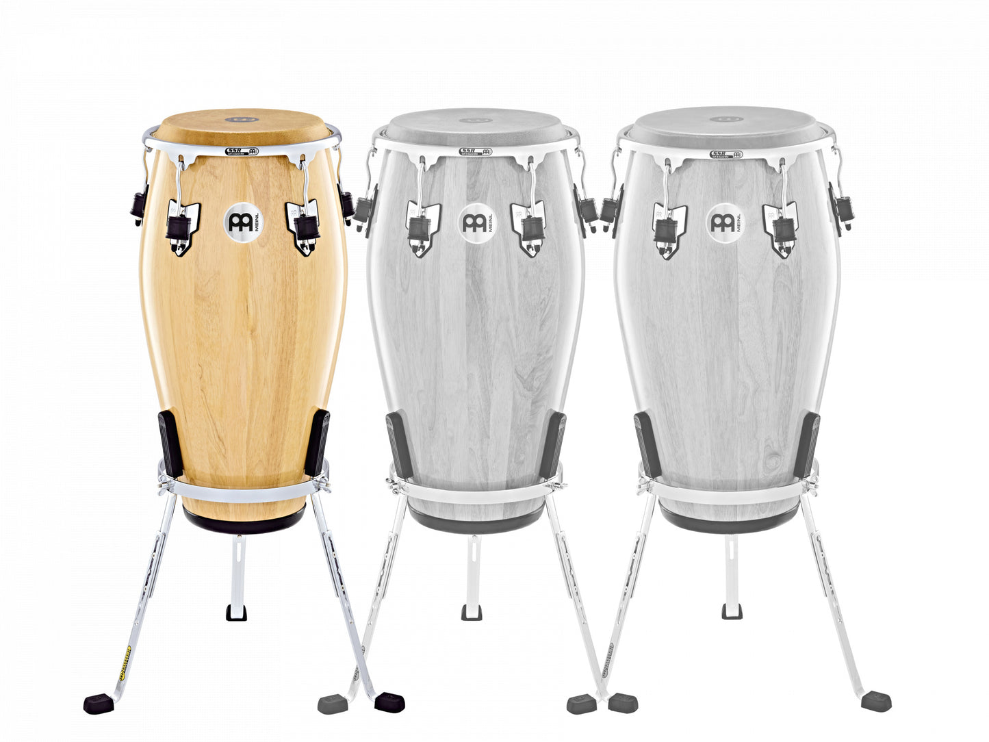 MEINL Percussion Marathon Exclusive Series Quinto 11" - Natural/Chrome HW