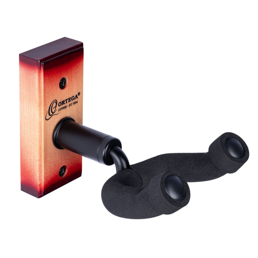 ORTEGA Guitar Wall Hanger - Cherry Sunburst