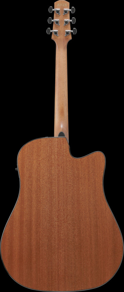 IBANEZ Advanced Acoustic AAD Acoustic Guitar 6-String Lefty - Dark Violin Sunburst High Gloss