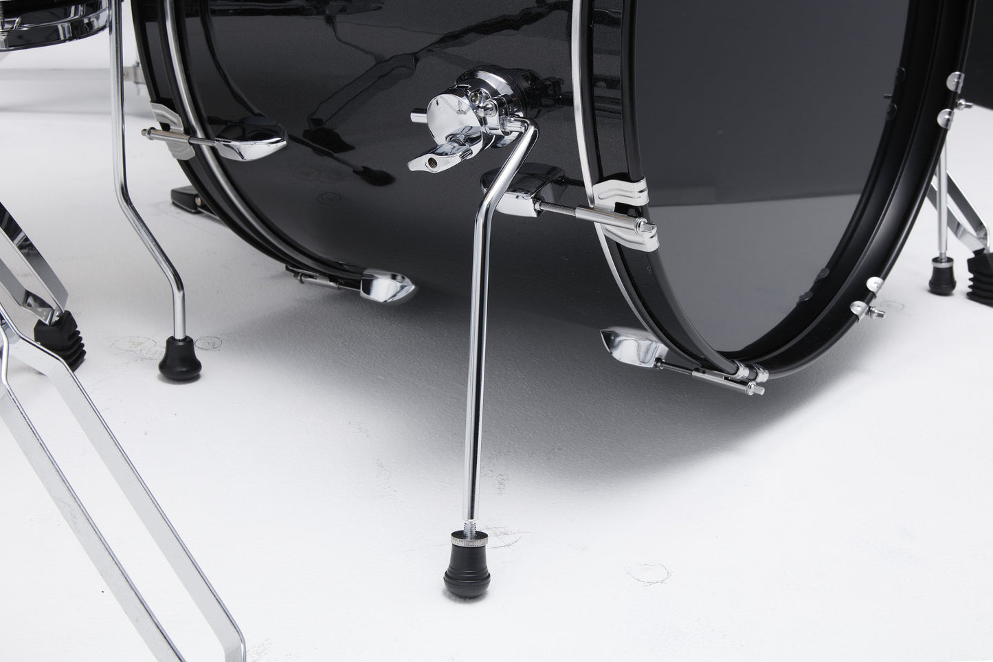 TAMA Stagestar Drum Set 5 teilig (22" BD) - Black Night Sparkle/Chrom HW + MEINL Cymbals BCS Cymbal Set