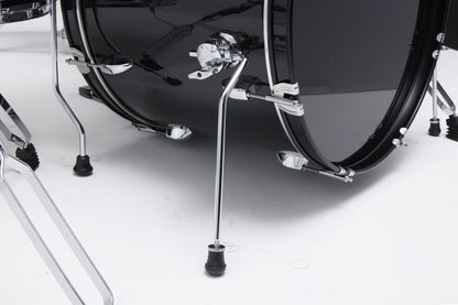 TAMA Stagestar Drum Set 5 teilig (22" BD) - Black Night Sparkle/Chrom HW + MEINL Cymbals BCS Cymbal Set