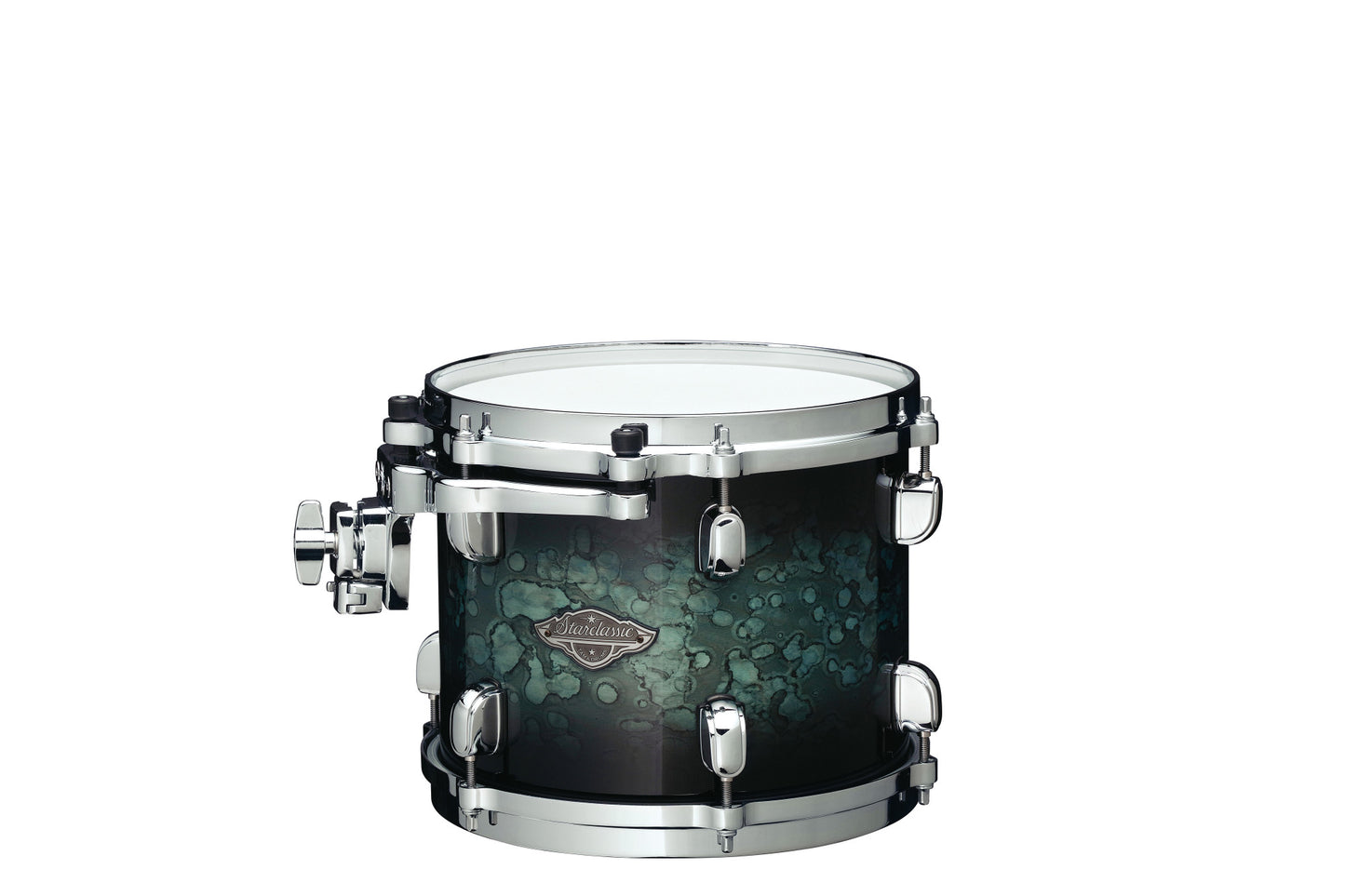 TAMA Starclassic Performer Rack Tom 10" x 8" - Molten Steel Blue Burst/Chrome HW