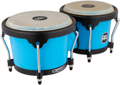 MEINL Percussion Journey Series Bongo 6 1/2" Macho & 7 1/2" Hembra - Glacier Blue