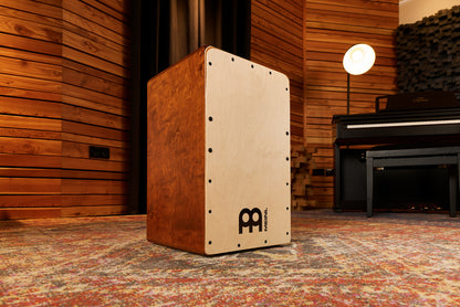 MEINL Percussion Snarecraft Series Snare Cajon 100 - Baltic Birch/Almond Birch