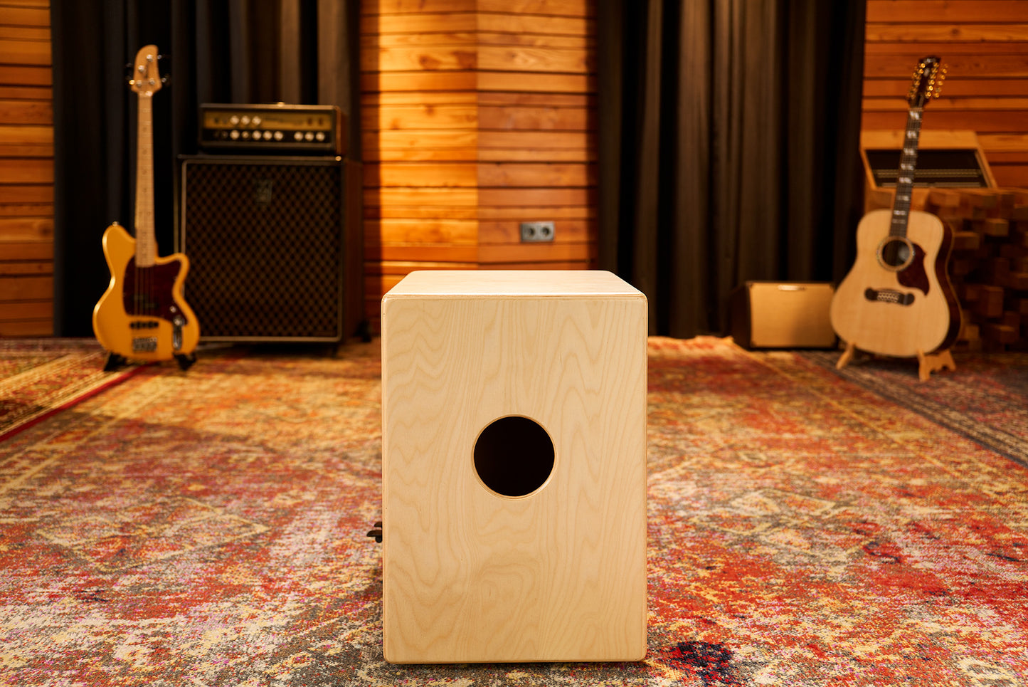 MEINL Percussion Bass Series Ebony Bass Foot Switch Cajon