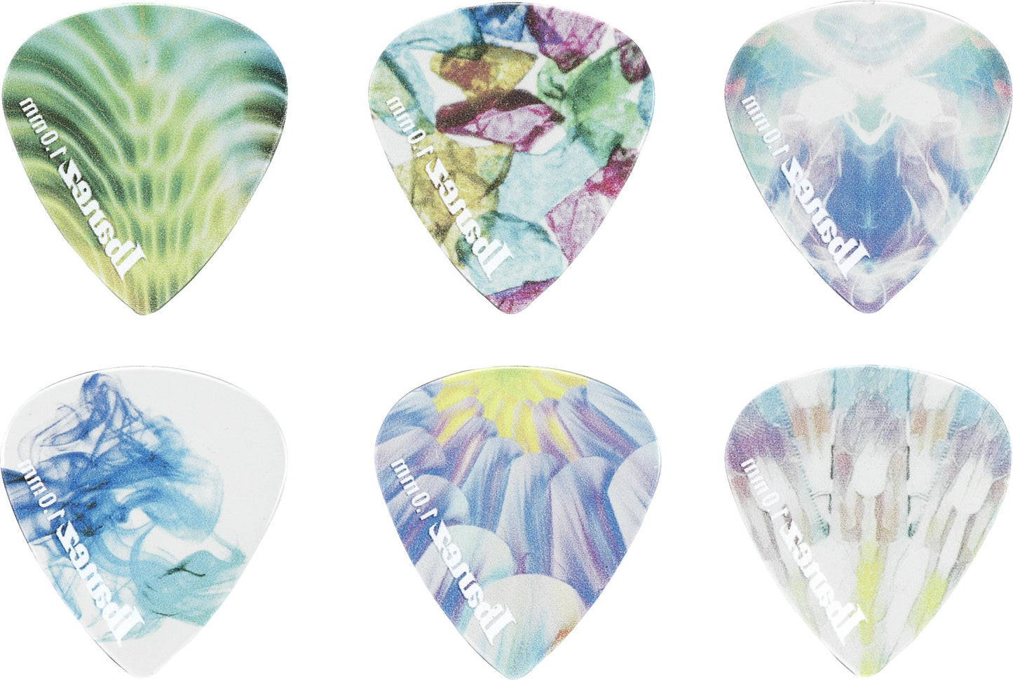 IBANEZ KALEIDO Series Picks - Copolyester Heavy/ 6er Pack