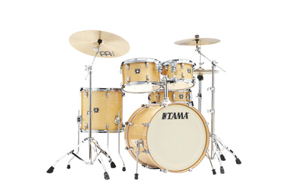 TAMA Superstar Classic Drum Set 5 teilig - Gloss Natural Blonde/Chrom HW + SM5W Hardware Kit