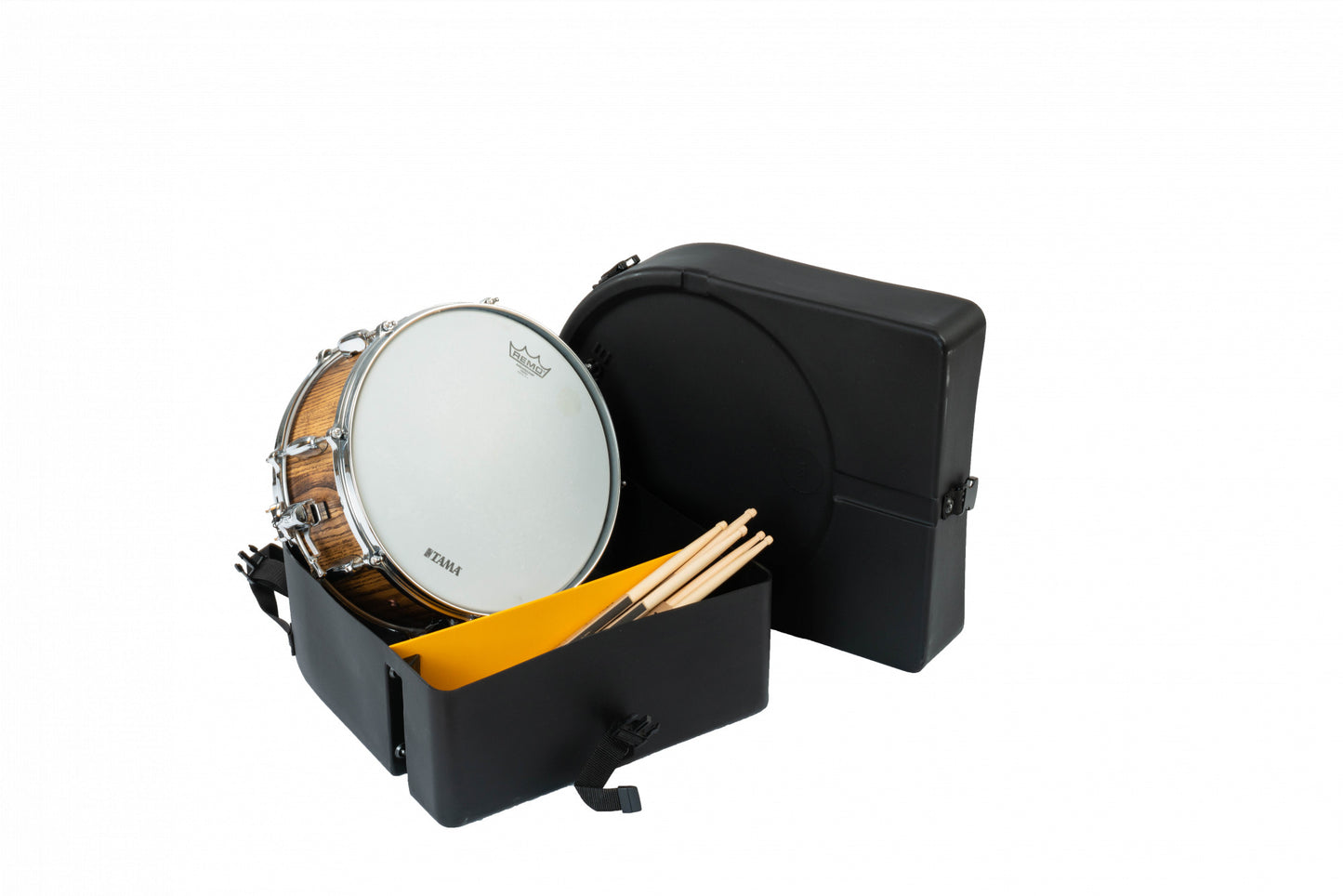 HARDCASE Snare Case 14" (5“ – 8“) mit Zubehörfach