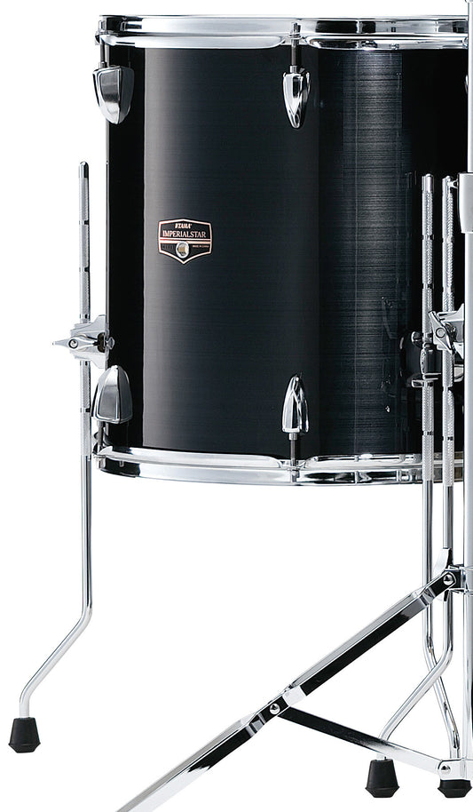 TAMA Imperialstar Floor Tom 18" x 16" - Hairline Black/Chrom HW