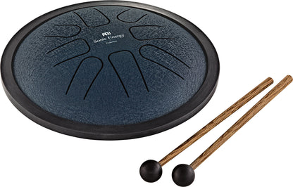 MEINL Sonic Energy Small Steel Tongue Drum 7" - G Moll/8 Töne/440 Hz - Marineblau
