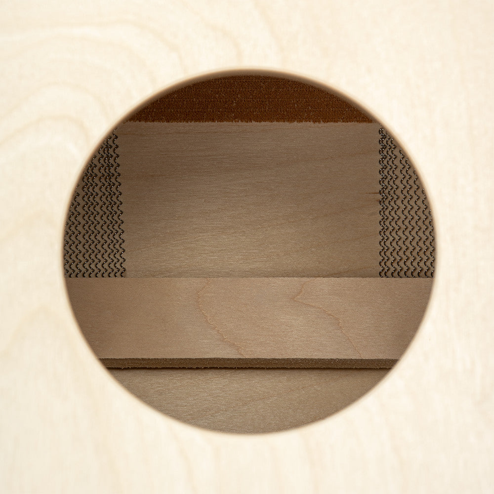 MEINL Percussion Jam Series Snare Cajon 50 - Burl Wood