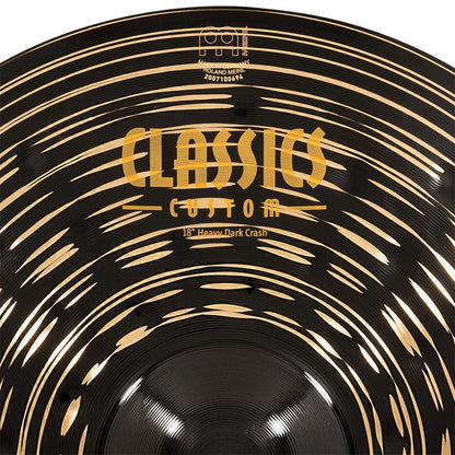 MEINL Cymbals Classics Custom Heavy Dark Crash - 18"