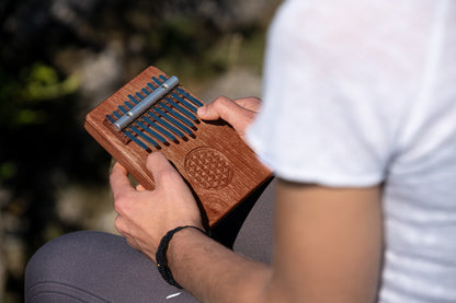 Meinl Sonic Energy Solid "Flower of Life" Kalimba - 10 Töne / Sambesi-Mammutbaumholz