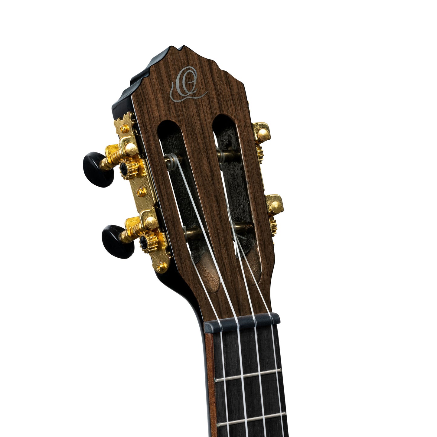 ORTEGA Onyx Serie Konzert Ukulele 4 String - Spruce / Mahogany Black + Bag