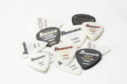 IBANEZ Elastomer Picks - 3er Pack