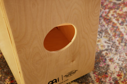 MEINL Percussion Artisan Edition Pickup Cajon - Dark Olive Burst