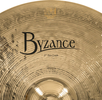 MEINL Cymbals Byzance Brilliant Thin Crash - 17"