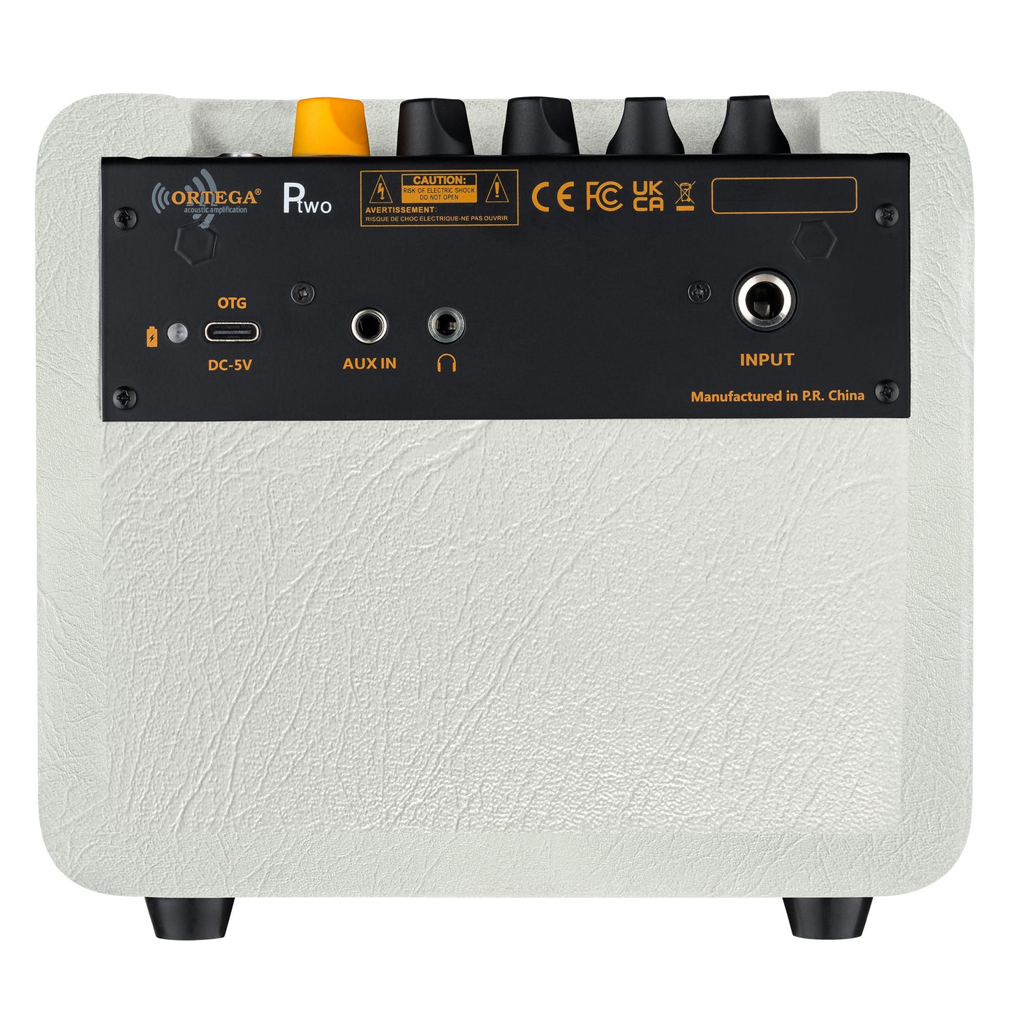 ORTEGA Amplification Series Bluetooth-Verstärker/Lautsprecher mit Effekten – 12 Watt