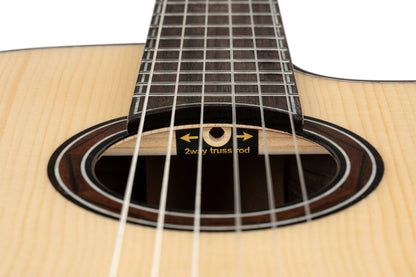 ORTEGA The Private Room 4/4 Nylon String Guitar 6-String - Natural + Gig Bag