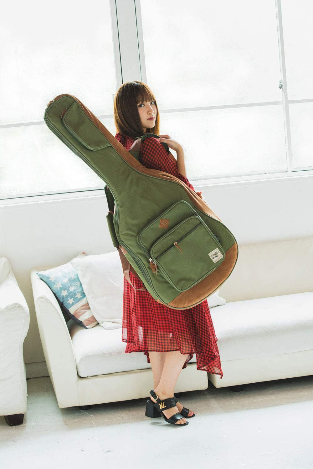 IBANEZ POWERPAD® Designer Collection Gigbag für Akustikgitarre - Moss Green