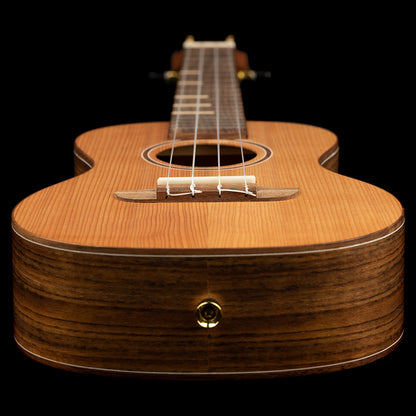ORTEGA Timber Series Concert Ukulele 4 String - Solid Cedar / Walnut Natural + Bag