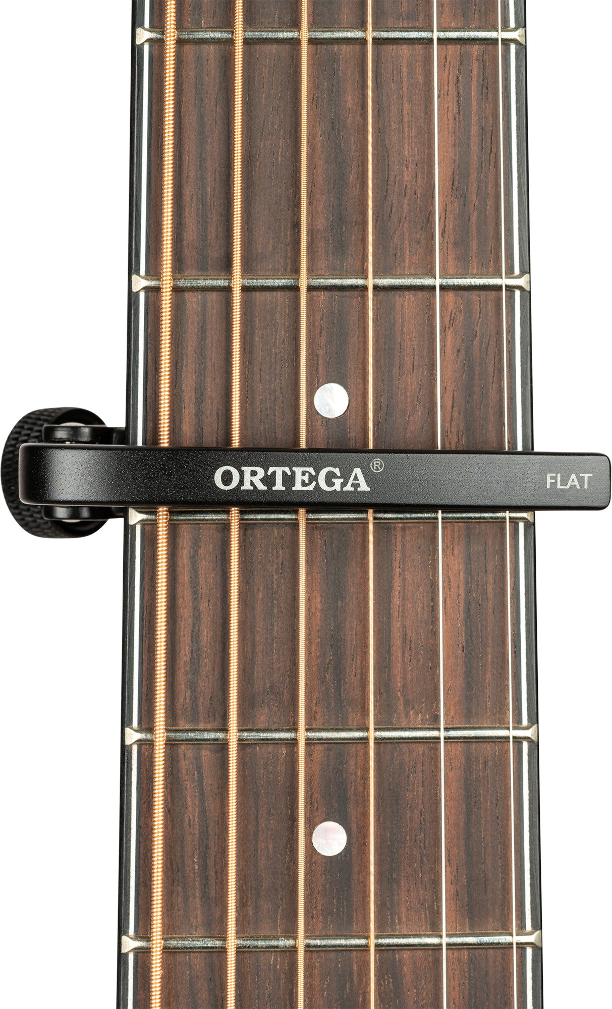 ORTEGA Pro Series Flat Capo - Schwarz