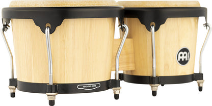 MEINL Percussion Headliner Series Wood Bongo 6 3/4" Macho & 8" Hembra - Natural
