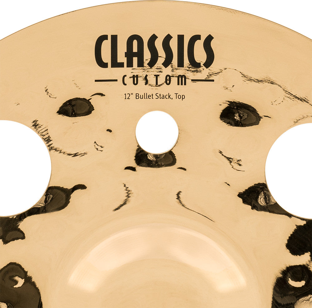 MEINL Cymbals Artist Concept Bullet Stack - Luke Holland - 12"/16"