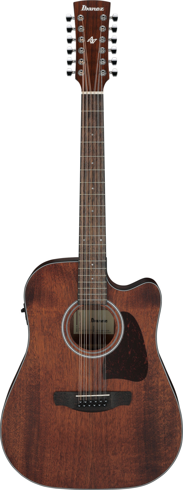 IBANEZ Artwood AW Acoustic Guitar 12-String - Open Pore Natural