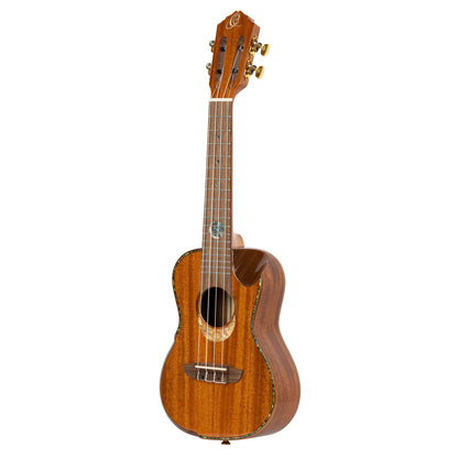 ORTEGA Custom Built Series Concert Ukulele 4 String - Solid Mahogany Natural + Bag