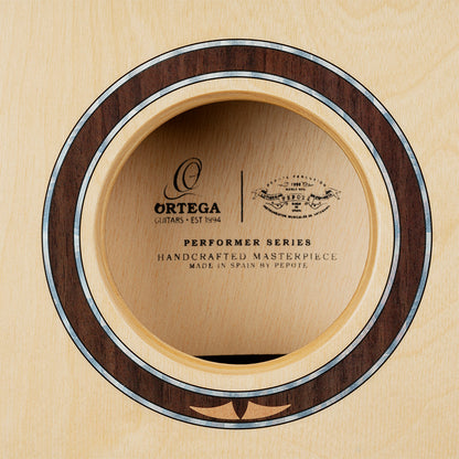 ORTEGA Performer Series Cajon Lefty - Cedar / Baltic Birch Natural
