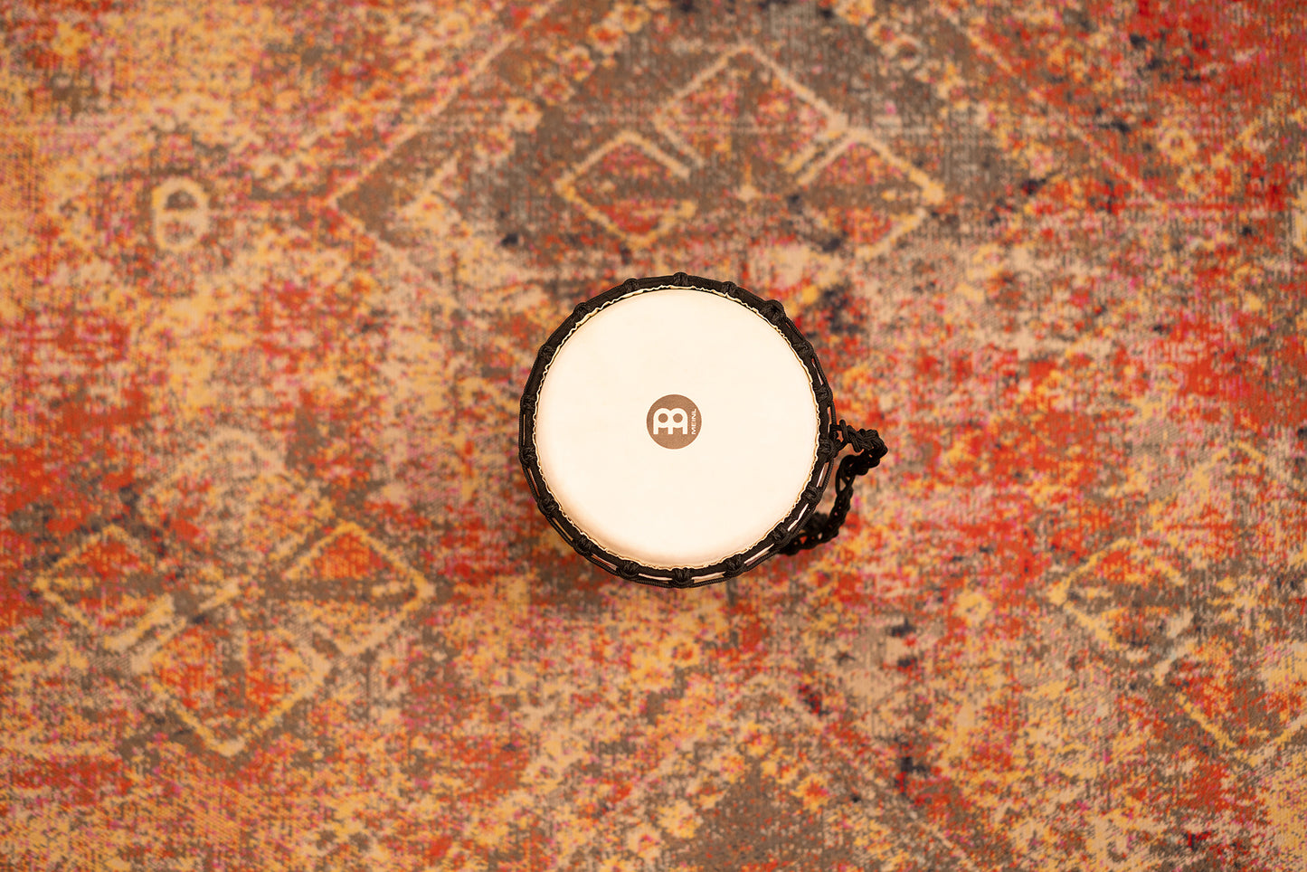 MEINL Percussion Headliner Rope Tuned Black River Series Djembe - 10"