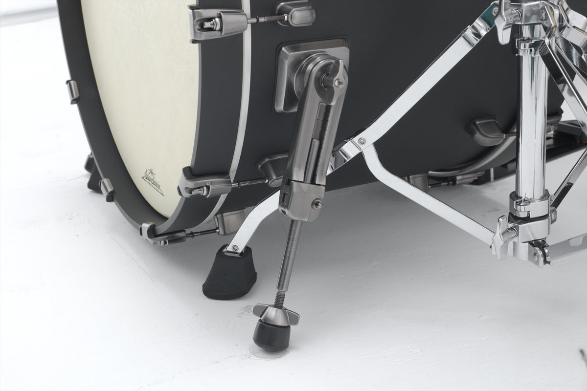 TAMA Starclassic Maple Lacquer Shell Kit 4 teilig - Flat Black/Smoked Black Nickel HW