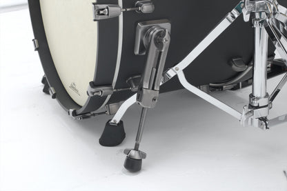 TAMA Starclassic Maple Lacquer Shell Kit 4 teilig - Flat Black/Smoked Black Nickel HW