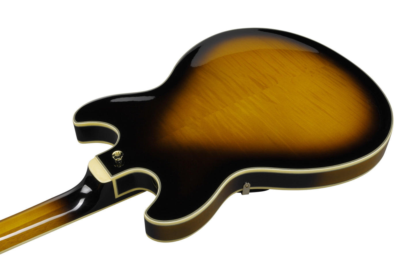 IBANEZ John Scofield Signature Hollow Body Guitar 6-String - Vintage Yellow Sunburst + Case MS100C