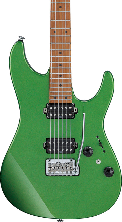 IBANEZ Prestige AZ E-Gitarre 6-String - Apple Green Metallic + Koffer