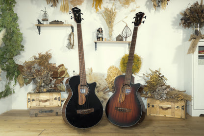 IBANEZ AEGB Akustikbass 4-String - Mahogany Sunburst Open Pore