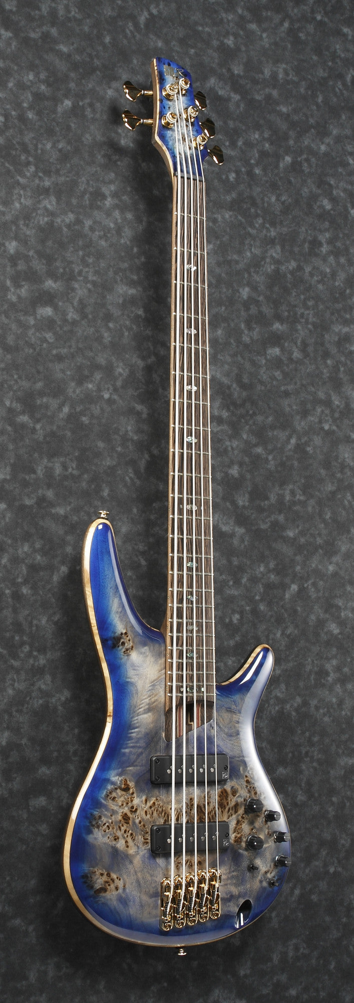 IBANEZ Premium SR E-Bass 5-String - Cerulean Blue Burst + Gigbag