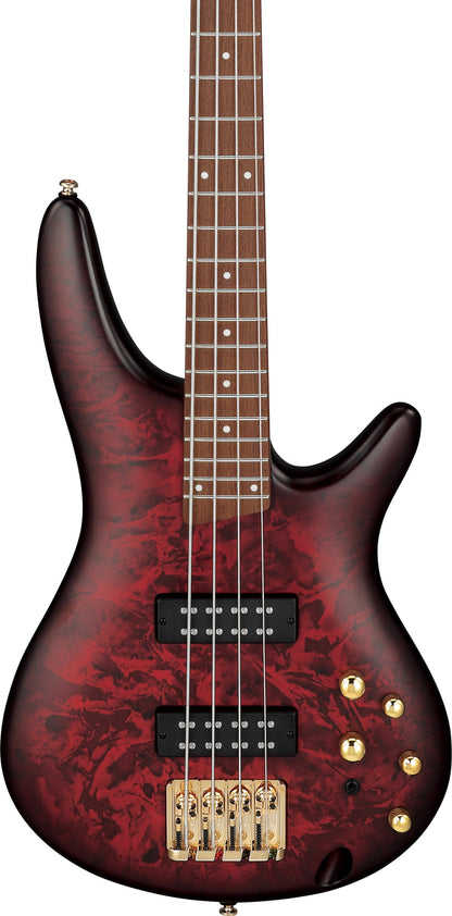 IBANEZ SR E-Bass 4-String - Wine Red Frozen Matte