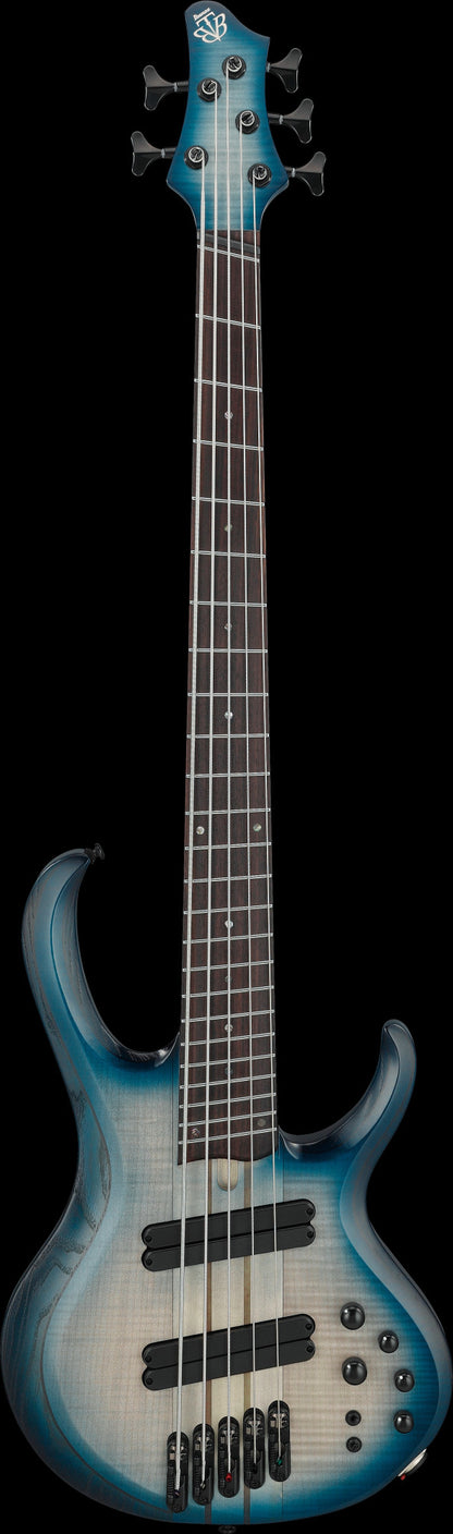 IBANEZ Bass Workshop BTB Electric Bass 5-String Multi Scale - Cosmic Blue Starburst