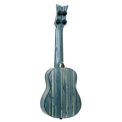 ORTEGA Bamboo Series Soprano Ukulele 4 String - Solid Bamboo Stonewashed + Bag
