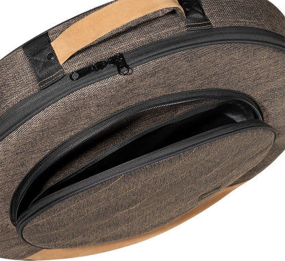 MEINL Cymbals Classic Woven Cymbal Bag - 22” Mocha Tweed