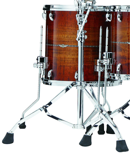 TAMA STAR Bubinga Floor Tom 14" x 14" - Sunset Australian Acacia Burst/Chrom HW/mit Inlay (outside)