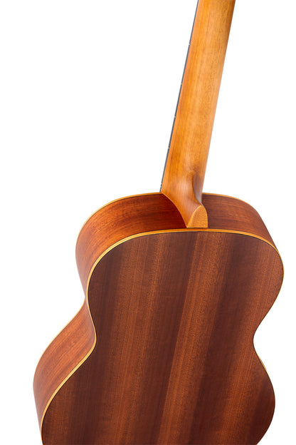 ORTEGA Family Series 7/8 Classical Guitar 6 String Lefty - Mahogany Natural + Gigbag