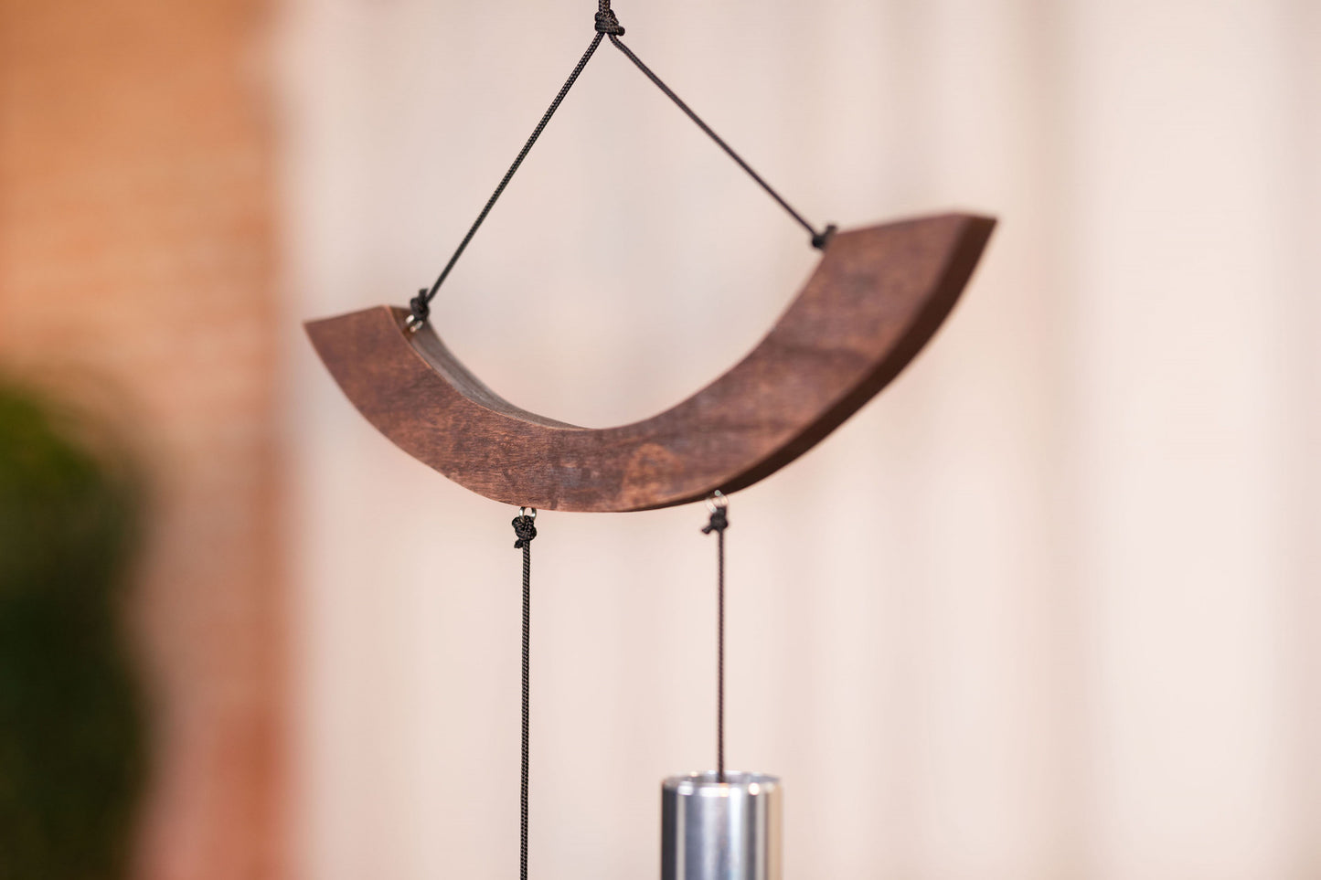 MEINL Sonic Energy Moon Meditation Chime 35"/88 cm - 432 Hz - Curved Suspension/Silver