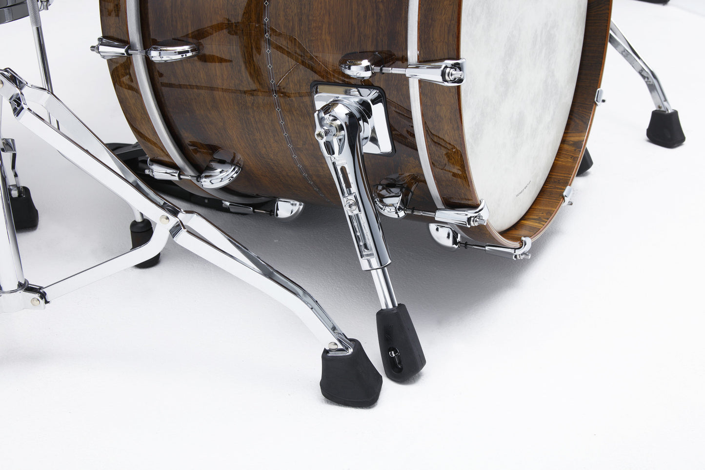TAMA STAR Bubinga Shell Kit 3 teilig - Natural Indian Laurel/Chrom HW