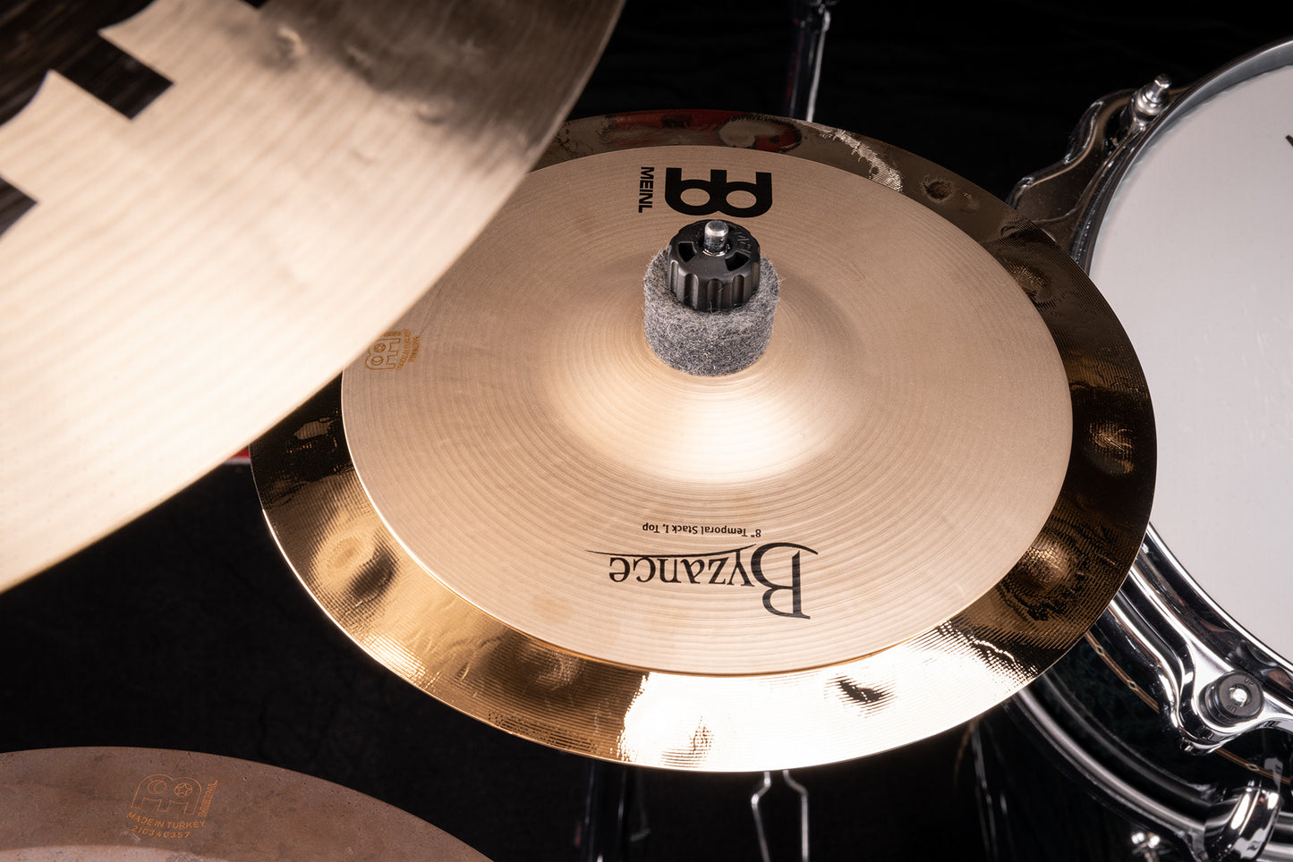 MEINL Cymbals Artist Concept Temporal 1 Stack - Matt Garstka -  8”/10”