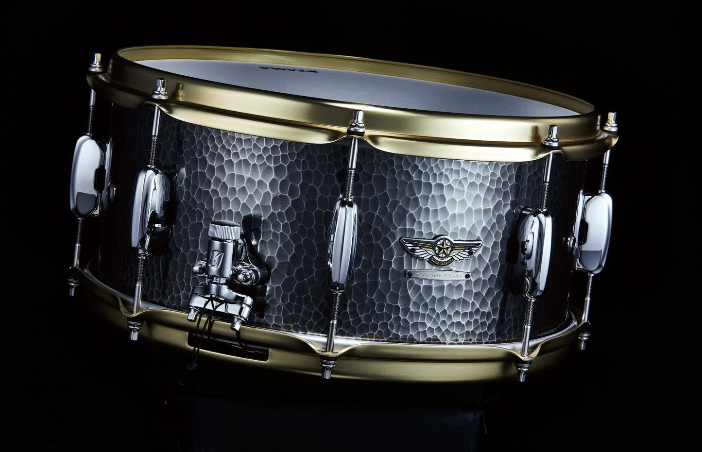 TAMA STAR Reserve Hand Hammered Aluminum Snaredrum 14" x 6,5"