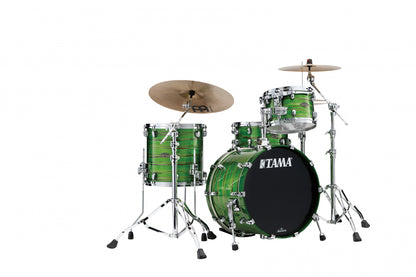 TAMA Starclassic Walnut/Birch Lacquer Shell Kit 3 teilig - Lacquer Shamrock Oyster/Chrom HW